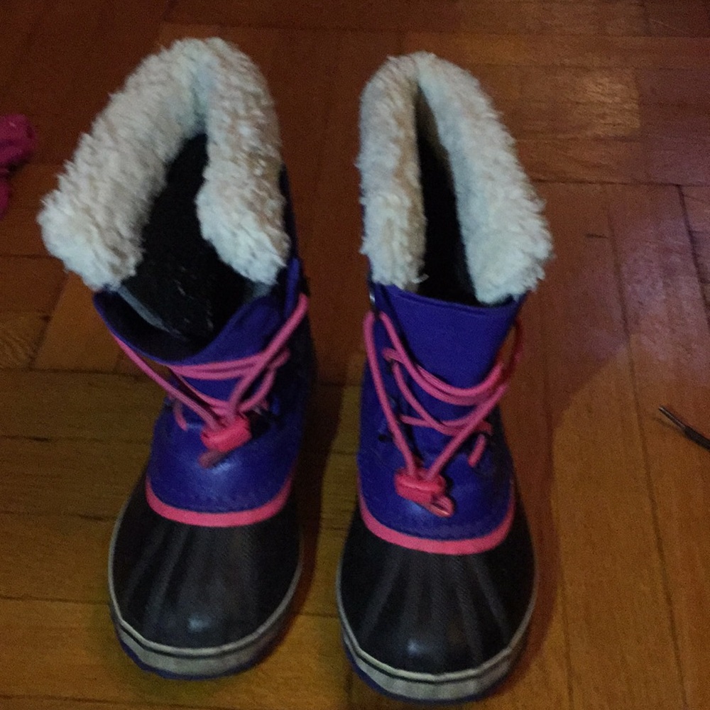 Sorel weatherproof kids boots